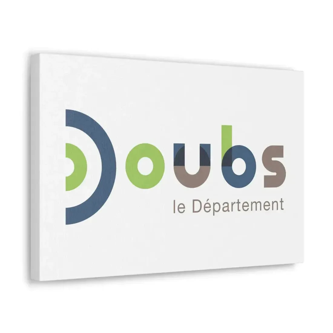 Flag of Doubs France - Canvas Wall Art - The Sticker Space