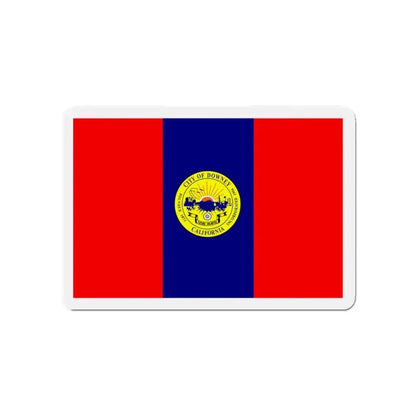 Flag of Downey California - Refrigerator Magnet 4 Inch - The Sticker Space