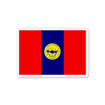 Flag of Downey California - Refrigerator Magnet 5 Inch - The Sticker Space