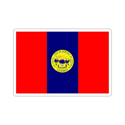 Flag of Downey California USA STICKER Vinyl Die-Cut Decal 3 Inch - The Sticker Space