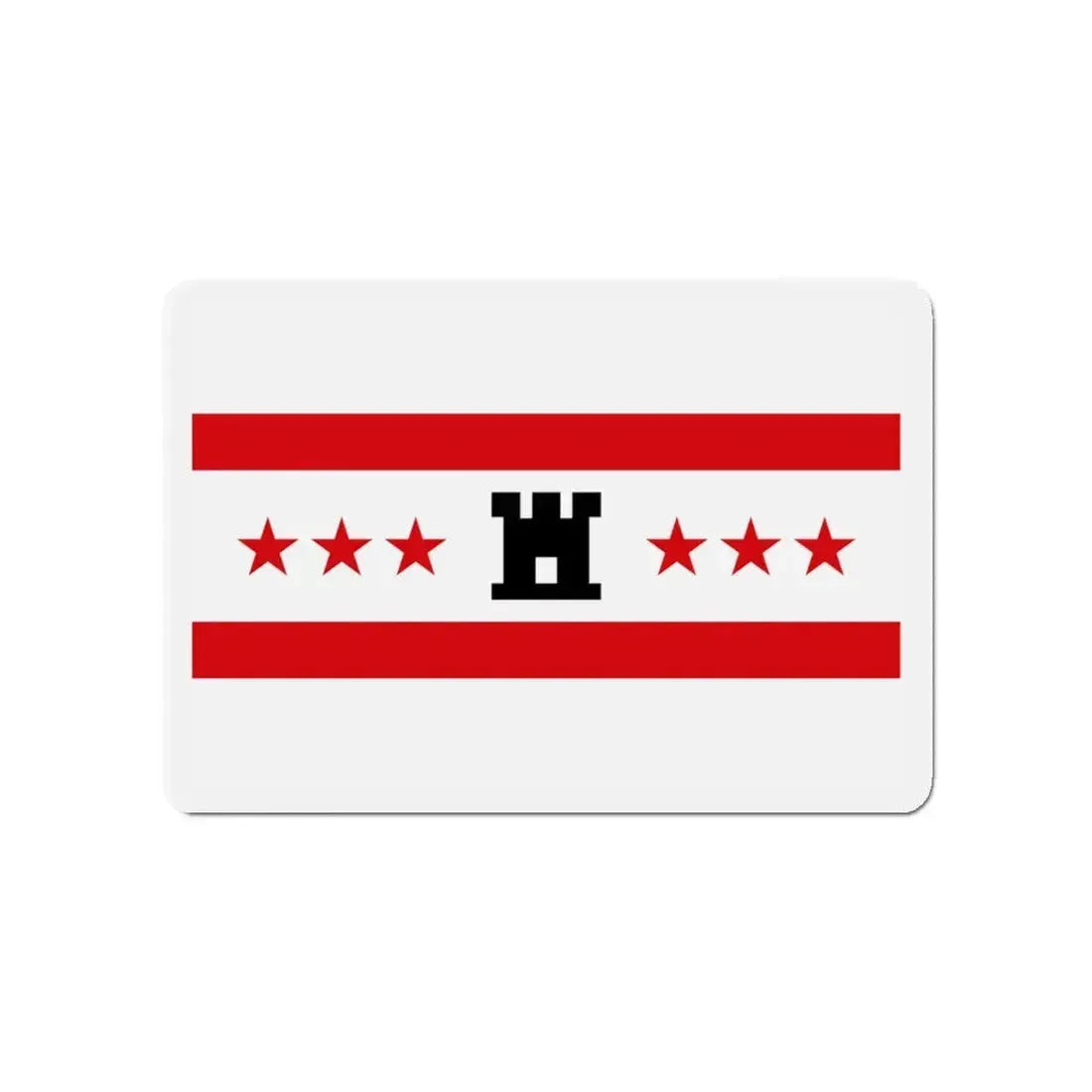Flag of Drenthe Netherlands - Refrigerator Magnet 4 Inch - The Sticker Space