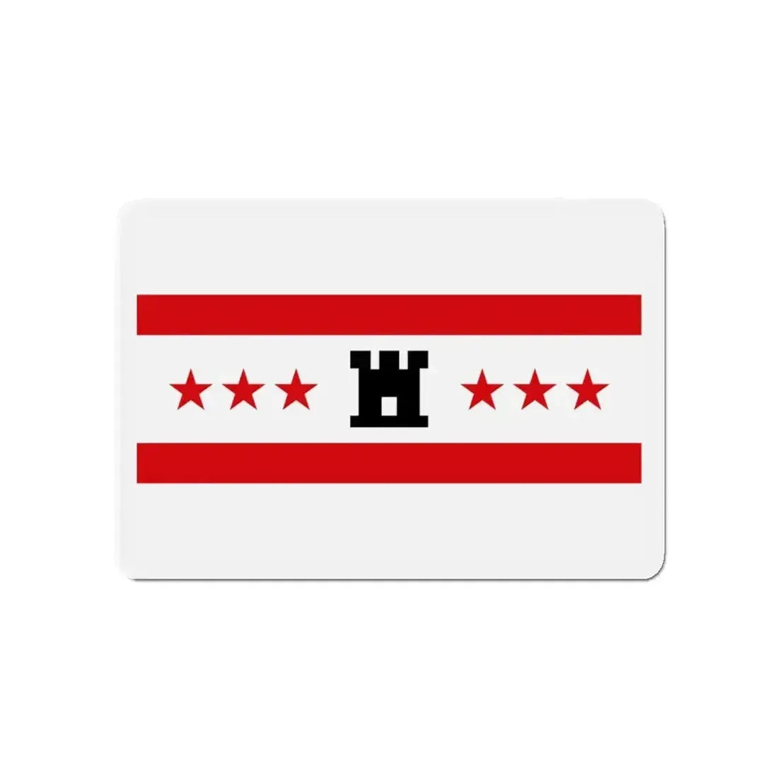 Flag of Drenthe Netherlands - Refrigerator Magnet - The Sticker Space