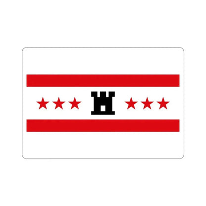 Flag of Drenthe Netherlands STICKER Vinyl Die-Cut Decal 2 Inch - The Sticker Space