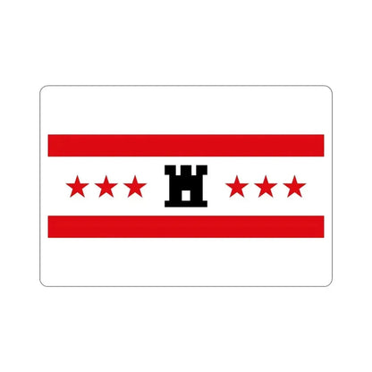 Flag of Drenthe Netherlands STICKER Vinyl Die-Cut Decal 3 Inch - The Sticker Space