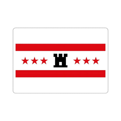 Flag of Drenthe Netherlands STICKER Vinyl Die-Cut Decal 3 Inch - The Sticker Space
