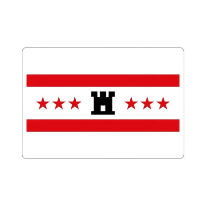 Flag of Drenthe Netherlands STICKER Vinyl Die-Cut Decal 4 Inch - The Sticker Space