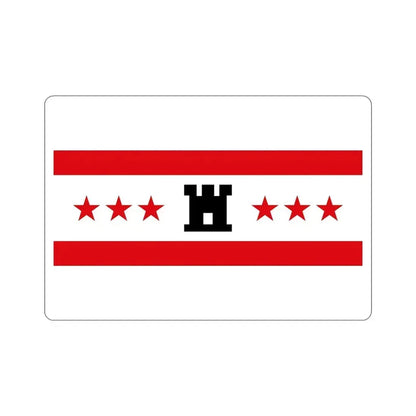 Flag of Drenthe Netherlands STICKER Vinyl Die-Cut Decal 5 Inch - The Sticker Space