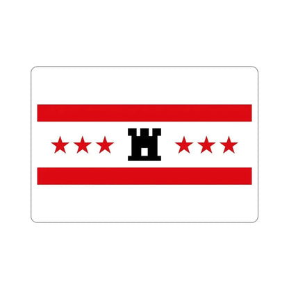 Flag of Drenthe Netherlands STICKER Vinyl Die-Cut Decal 5 Inch - The Sticker Space