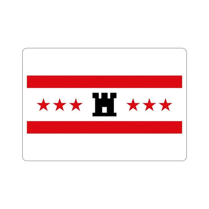Flag of Drenthe Netherlands STICKER Vinyl Die-Cut Decal 6 Inch - The Sticker Space