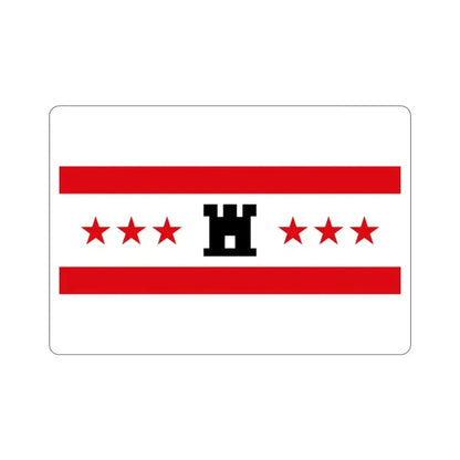 Flag of Drenthe Netherlands STICKER Vinyl Die-Cut Decal - The Sticker Space