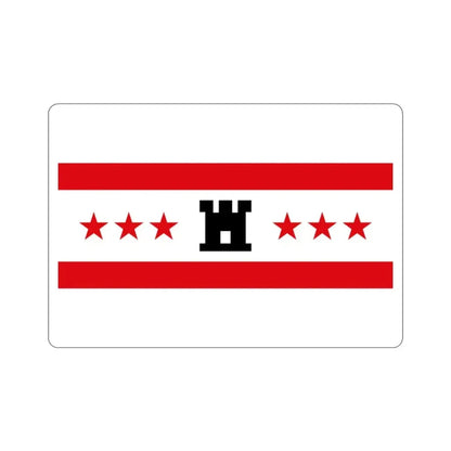 Flag of Drenthe Netherlands STICKER Vinyl Die-Cut Decal - The Sticker Space