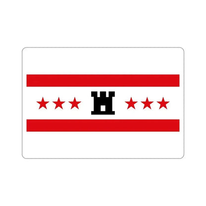 Flag of Drenthe Netherlands STICKER Vinyl Die-Cut Decal - The Sticker Space