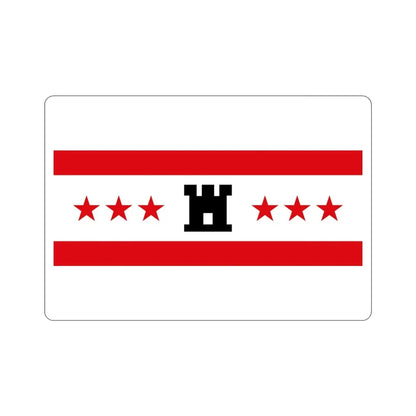 Flag of Drenthe Netherlands STICKER Vinyl Die-Cut Decal - The Sticker Space