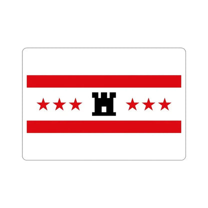 Flag of Drenthe Netherlands STICKER Vinyl Die-Cut Decal - The Sticker Space