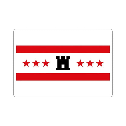 Flag of Drenthe Netherlands STICKER Vinyl Die-Cut Decal - The Sticker Space