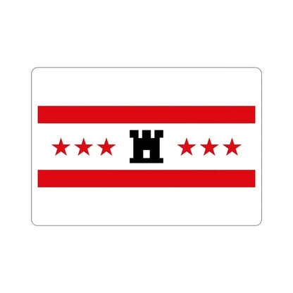 Flag of Drenthe Netherlands STICKER Vinyl Die-Cut Decal - The Sticker Space