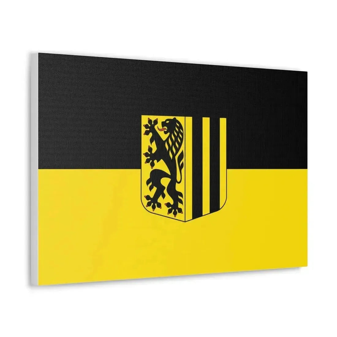 Flag of Dresden Germany - Canvas Wall Art - The Sticker Space