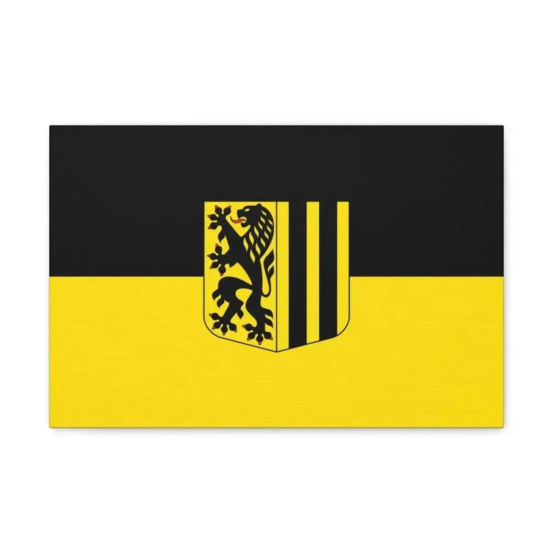 Flag of Dresden Germany - Canvas Wall Art - The Sticker Space