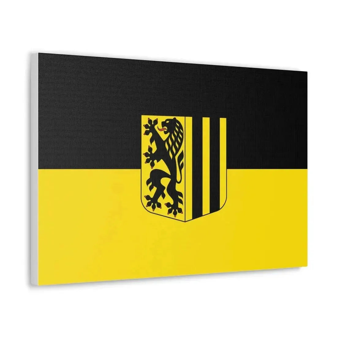 Flag of Dresden Germany - Canvas Wall Art - The Sticker Space