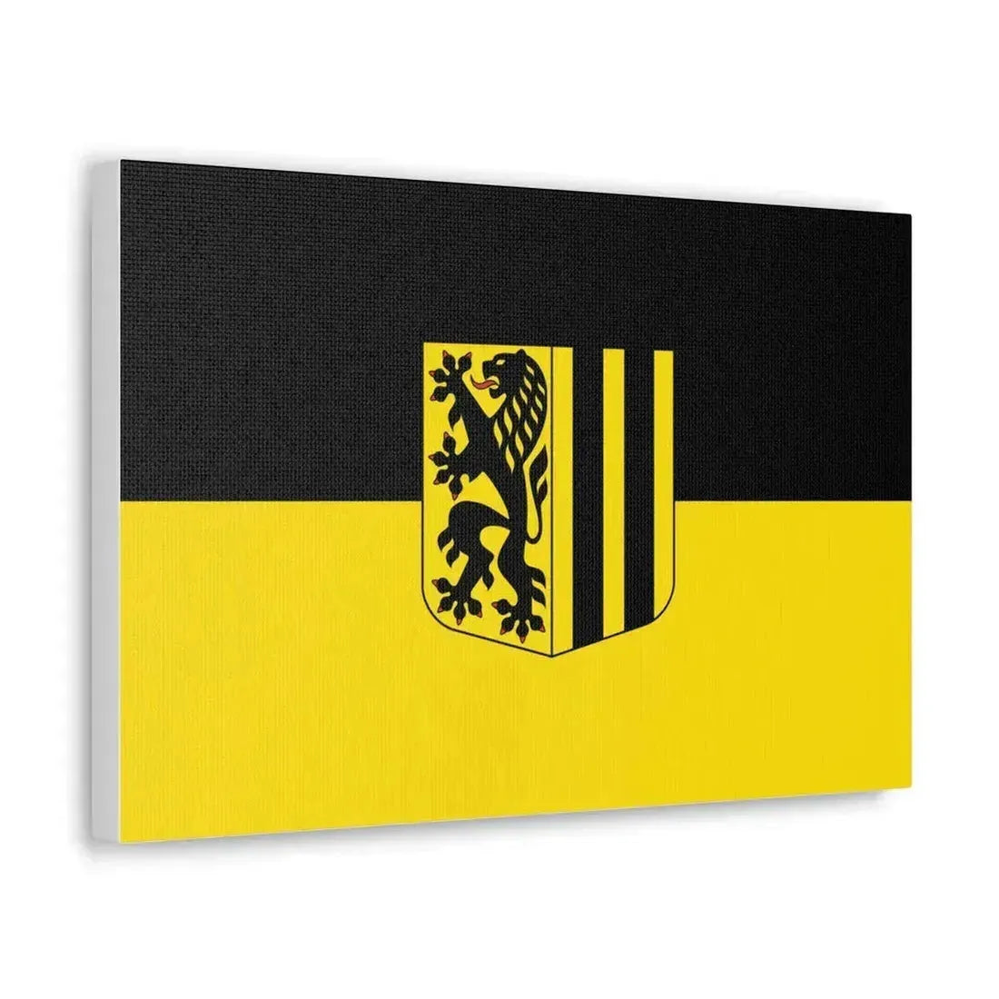 Flag of Dresden Germany - Canvas Wall Art - The Sticker Space