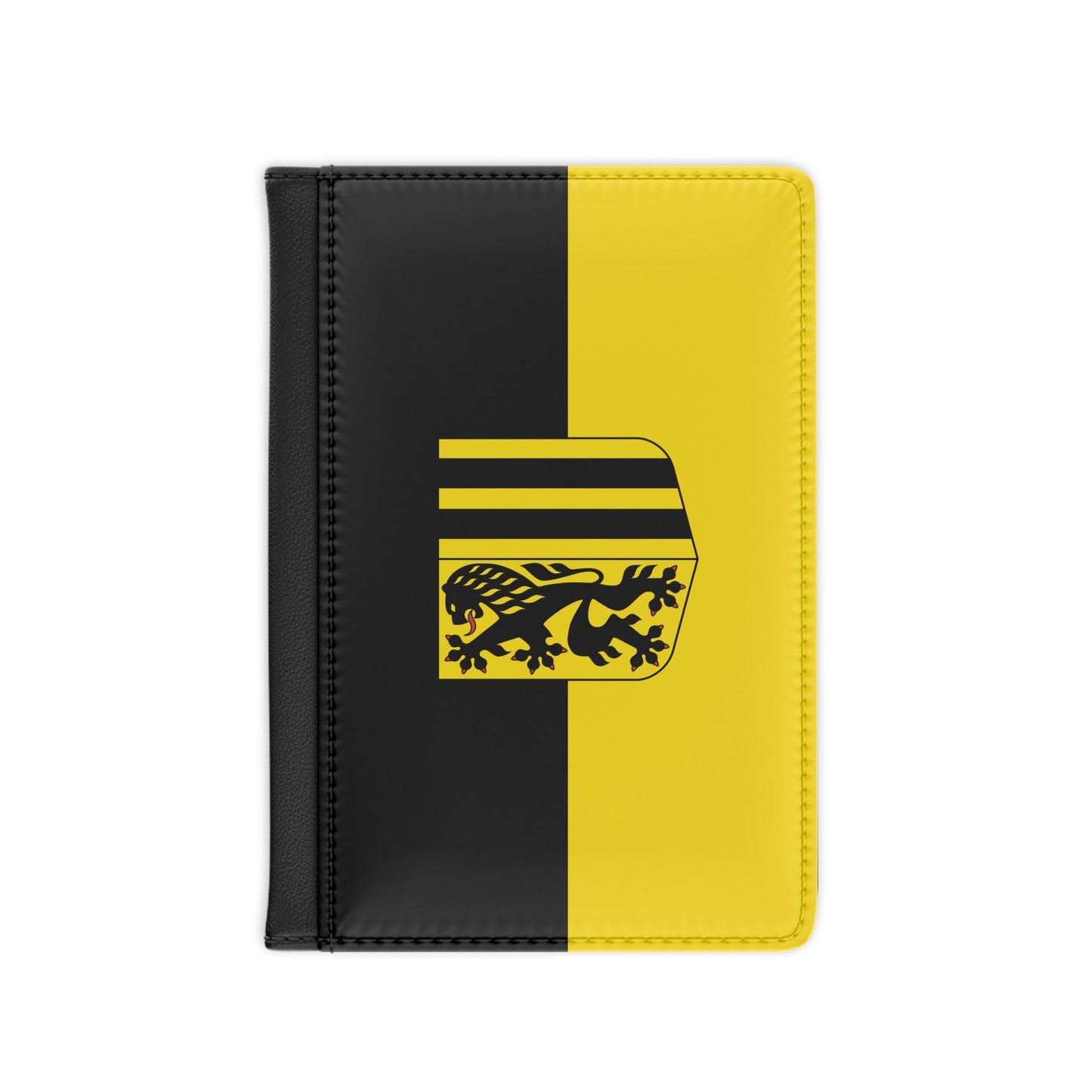 Flag of Dresden Germany - Passport Holder-3.9" x 5.8"-The Sticker Space