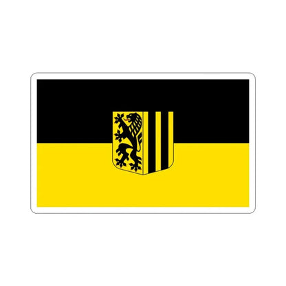 Flag of Dresden Germany STICKER Vinyl Die-Cut Decal 2 Inch - The Sticker Space