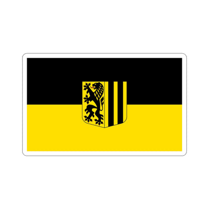 Flag of Dresden Germany STICKER Vinyl Die-Cut Decal-3 Inch-The Sticker Space