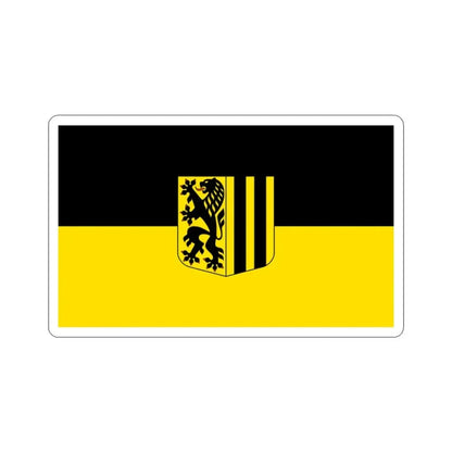 Flag of Dresden Germany STICKER Vinyl Die-Cut Decal - The Sticker Space