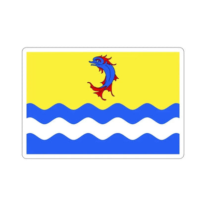 Flag of Drôme France 2 STICKER Vinyl Die-Cut Decal 3 Inch - The Sticker Space