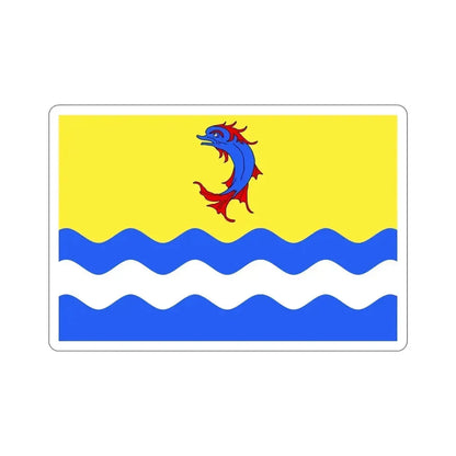 Flag of Drôme France 2 STICKER Vinyl Die-Cut Decal 6 Inch - The Sticker Space
