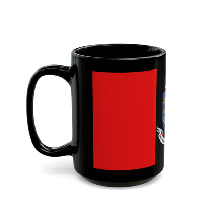 Flag of Drogheda Ireland - Black Coffee Mug-The Sticker Space