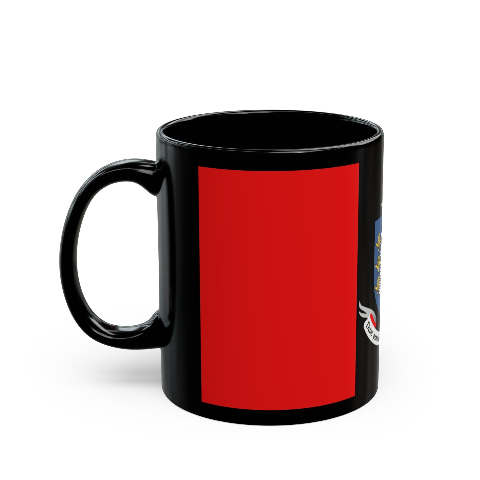 Flag of Drogheda Ireland - Black Coffee Mug-The Sticker Space