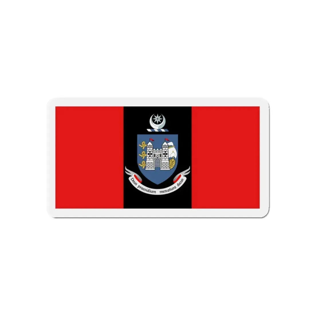 Flag of Drogheda Ireland - Refrigerator Magnet 4 Inch - The Sticker Space