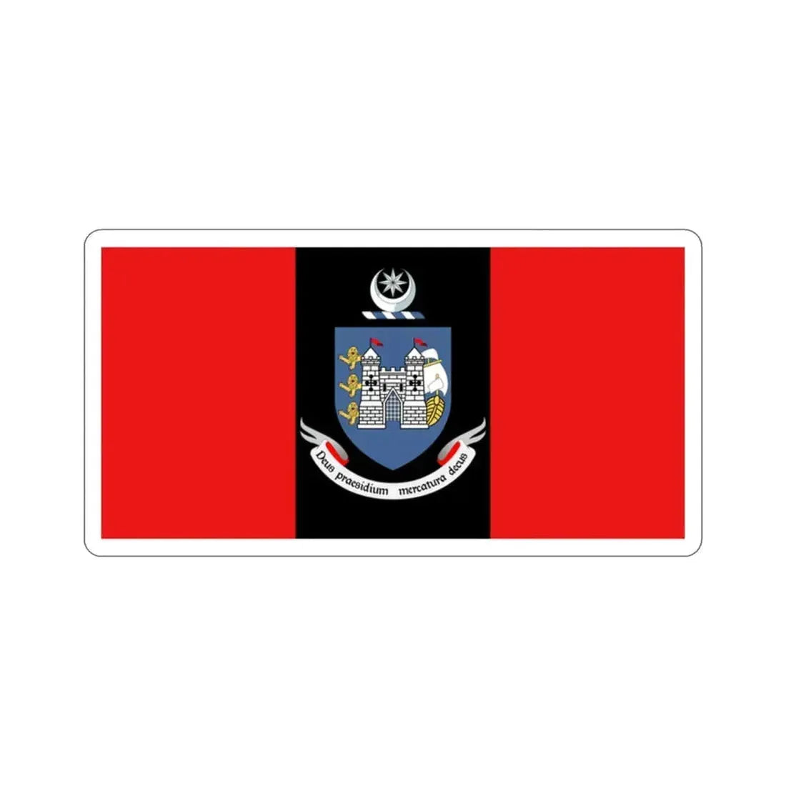 Flag of Drogheda Ireland STICKER Vinyl Die-Cut Decal 2 Inch - The Sticker Space