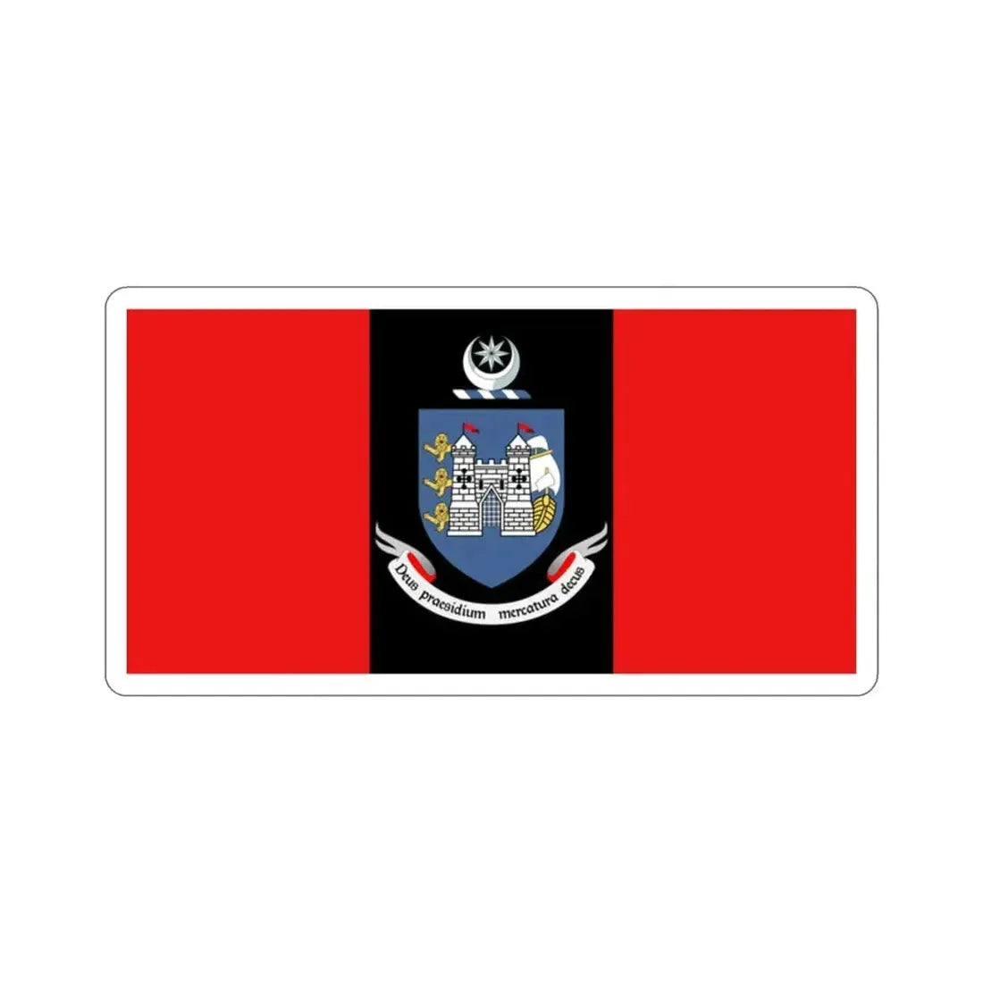 Flag of Drogheda Ireland STICKER Vinyl Die-Cut Decal - The Sticker Space
