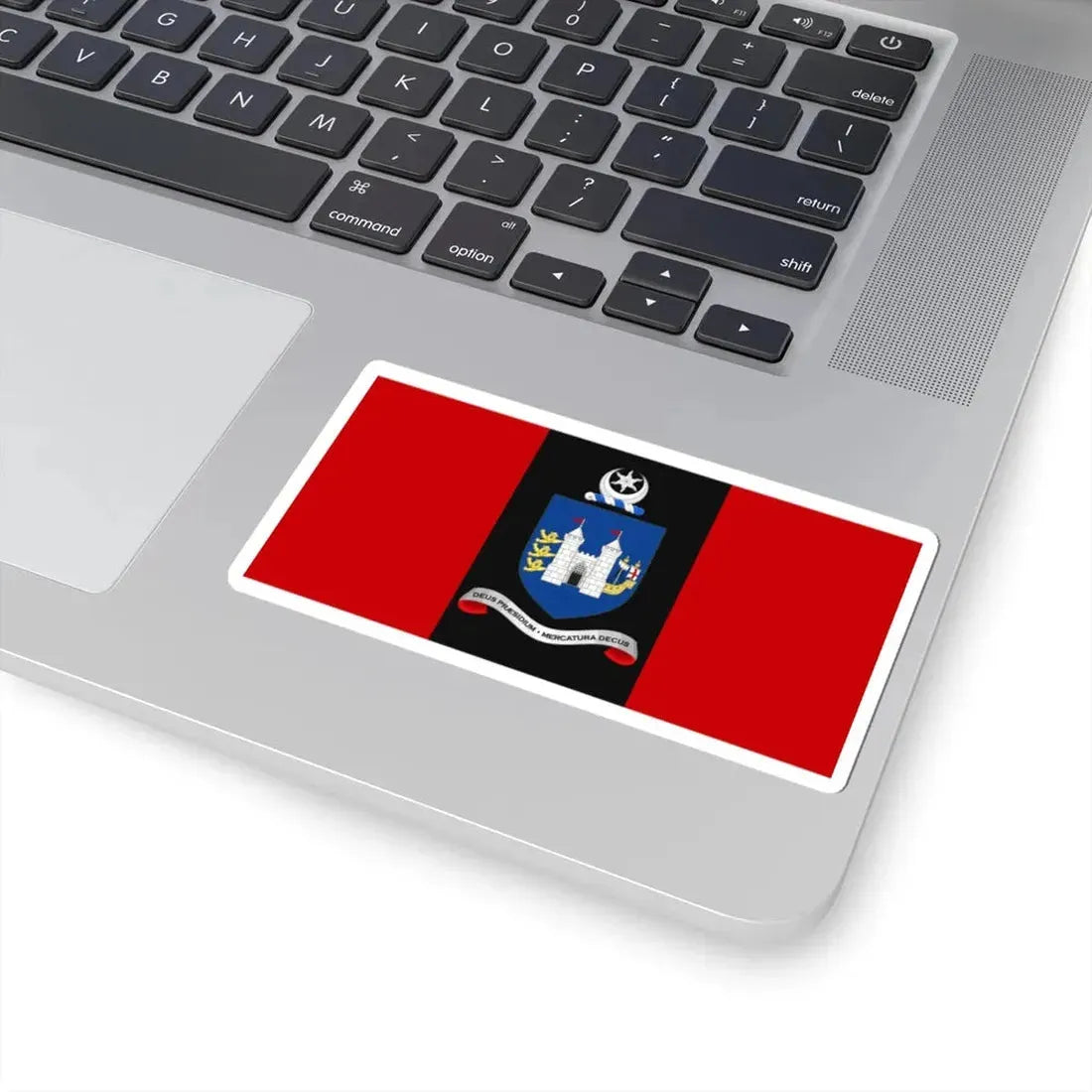 Flag of Drogheda (Ireland) STICKER Vinyl Kiss-Cut Decal - The Sticker Space