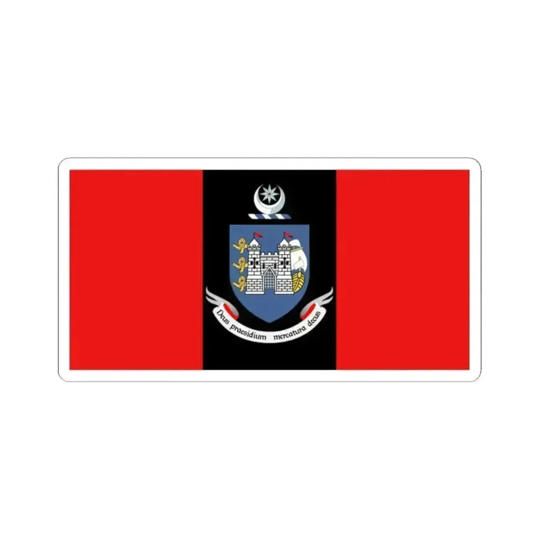 Flag of Drogheda Ireland - STICKER Vinyl Kiss-Cut Decal - The Sticker Space