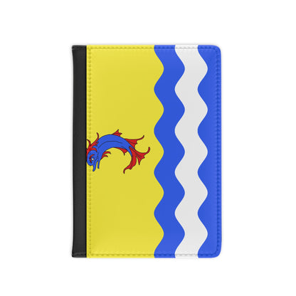 Flag of Drôme France 2 - Passport Holder-3.9" x 5.8"-The Sticker Space