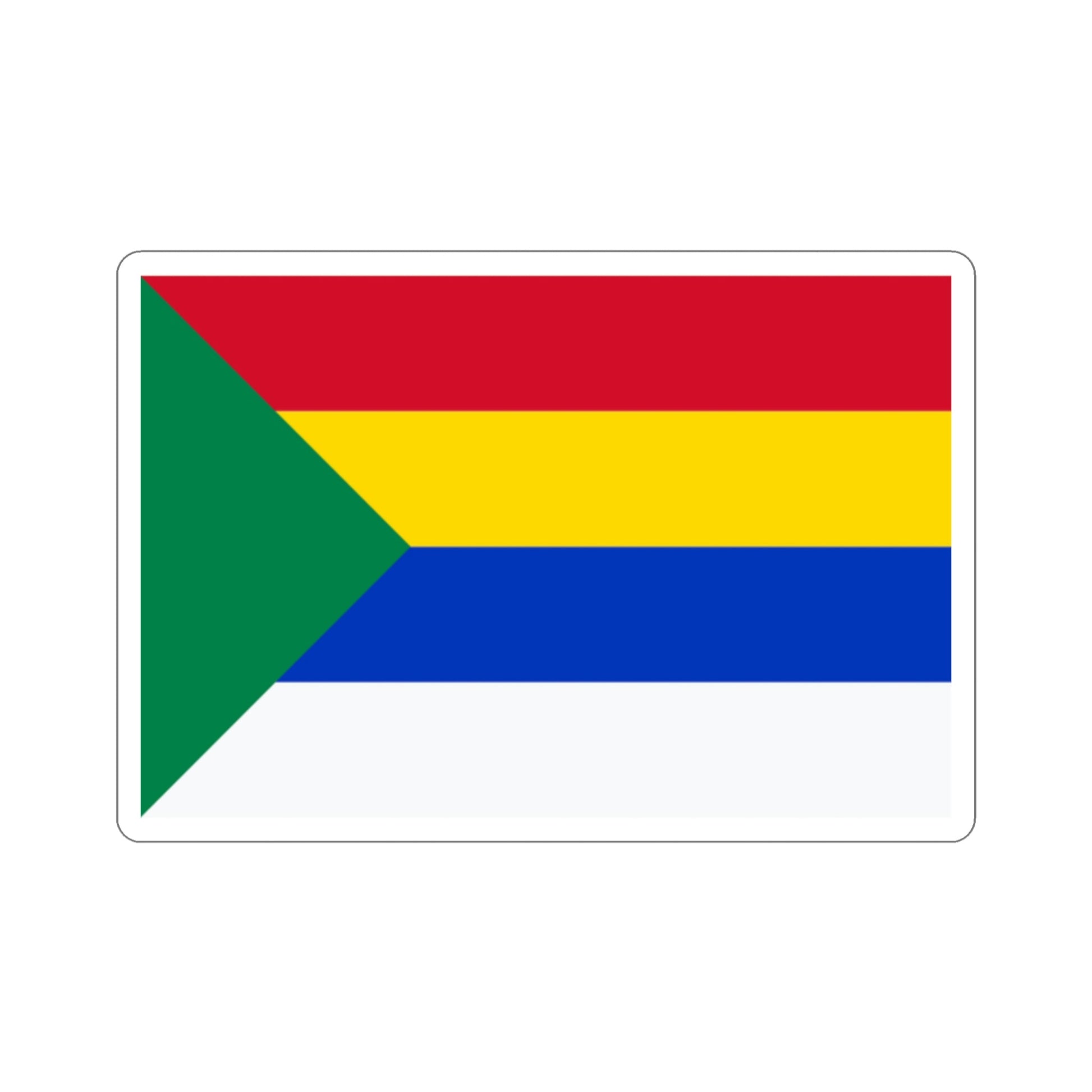 Flag of Druze STICKER Vinyl Die-Cut Decal-2 Inch-The Sticker Space