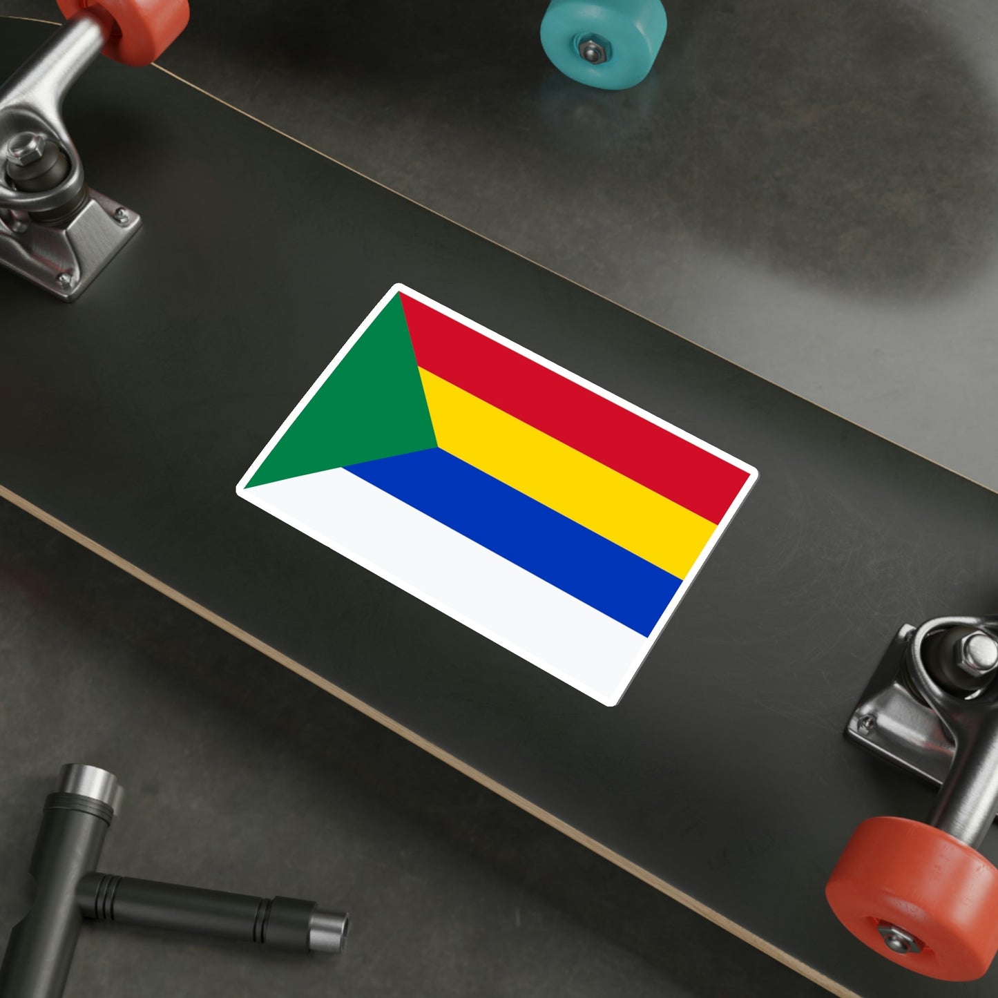 Flag of Druze STICKER Vinyl Die-Cut Decal-The Sticker Space