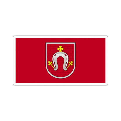 Flag of Drybin Belarus (Belarus) STICKER Vinyl Kiss-Cut Decal 2 Inch White - The Sticker Space