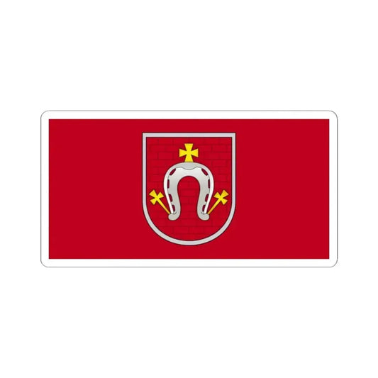 Flag of Drybin Belarus (Belarus) STICKER Vinyl Kiss-Cut Decal 2 Inch White - The Sticker Space