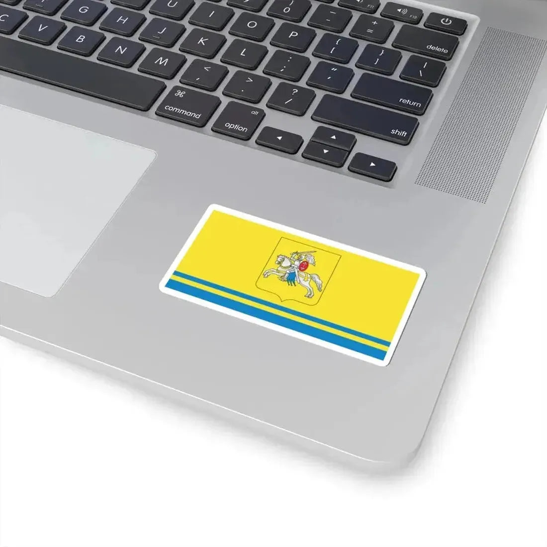 Flag of Drysa and Drysa rajon (Belarus) STICKER Vinyl Kiss-Cut Decal - The Sticker Space