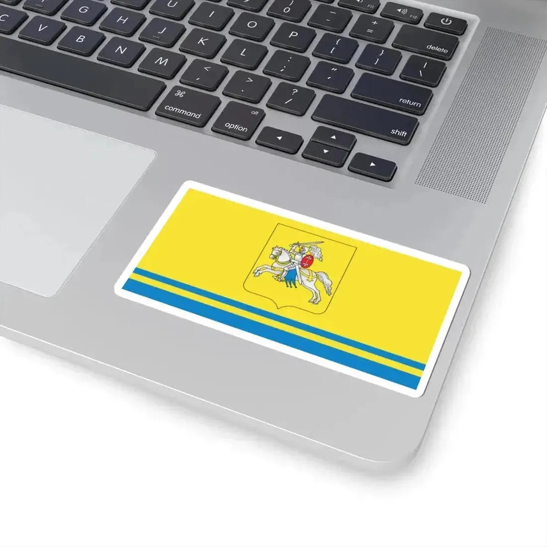 Flag of Drysa and Drysa rajon (Belarus) STICKER Vinyl Kiss-Cut Decal - The Sticker Space