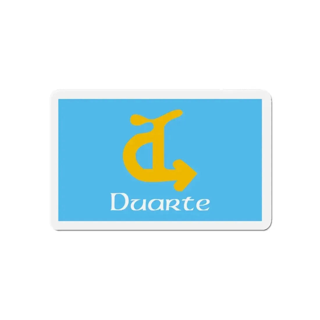 Flag of Duarte California - Refrigerator Magnet 5 Inch - The Sticker Space