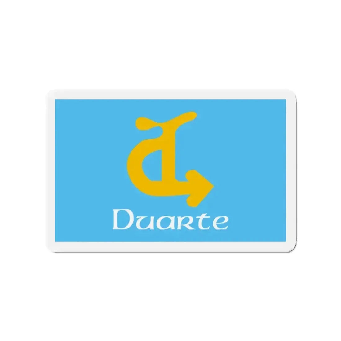 Flag of Duarte California - Refrigerator Magnet - The Sticker Space