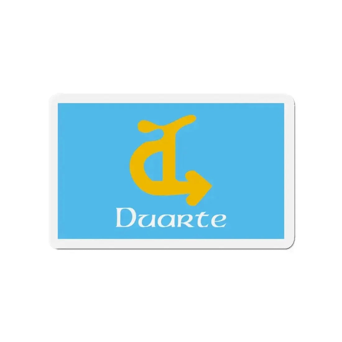 Flag of Duarte California - Refrigerator Magnet - The Sticker Space