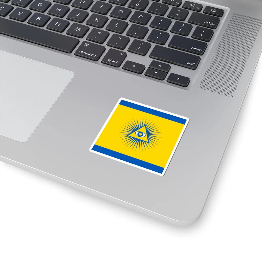 Flag of Dubliany (Ukraine) STICKER Vinyl Kiss-Cut Decal - The Sticker Space