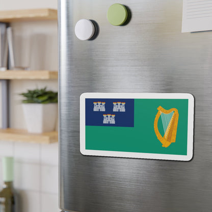 Flag of Dublin City Ireland - Die-Cut Magnet-The Sticker Space