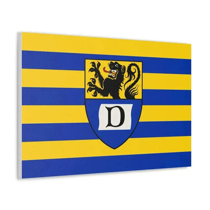 Flag of Dueren Germany - Canvas Wall Art - The Sticker Space